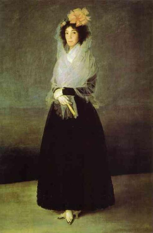 Francisco Jose de Goya The Countess of Carpio, Marquesa de la Solana. China oil painting art